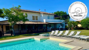 VIVA3 - Numana, ampio trilocale in villa con piscina